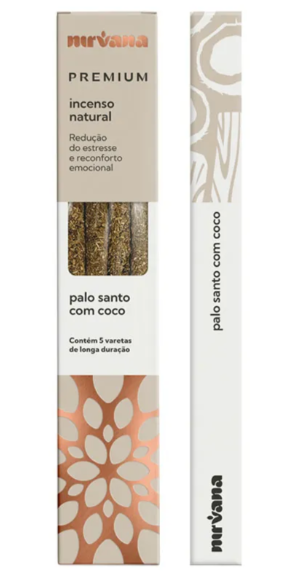 Incenso Palo Santo com Coco